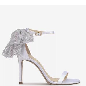 NWT - Jessica Simpson Moure Heeled Bow Sandals